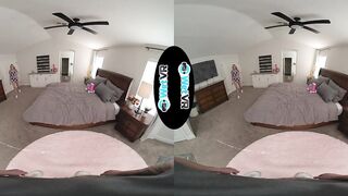 WETVR Sexy Sorority Blond Sneaks In Her Boyfriend For A Hawt VR Screw