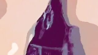 Toon Kitty Twerking and showing anal opening