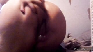 Training myself to be his anal wench~
