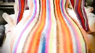 Skittles burst all over my shlong