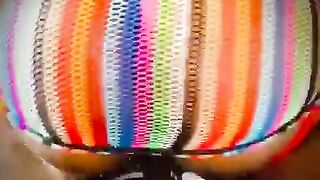 Skittles burst all over my shlong