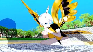 Sex with MOTHRA CG MANGA
