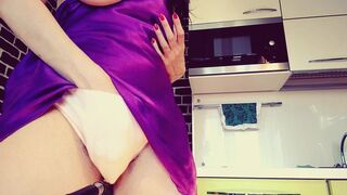 Russian mother I'd like to fuck Cum In Pants. shaggy vagina soaked pants squirt - GinnaGg