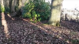 Risky Sex in the Hotel Garden