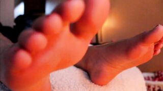 closeup of her consummate feet and soles
