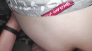 Sex when smoke on balcony. Cum in hawt soaked pussi. Gonzo. 60FPS. 1080FullHd.