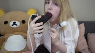Multiple Bizarre Throatpies Bad Dragon Chance Bizarre Deepthroat