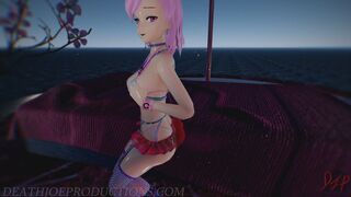 MMD R18? Pink Misaka - Enchanting Devil 1087