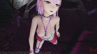 MMD R18? Pink Misaka - Enchanting Devil 1087
