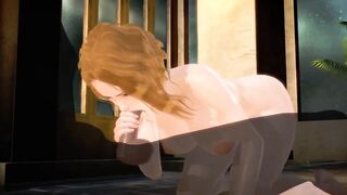GOLDEN-HAIRED SCREWED CG ANIME