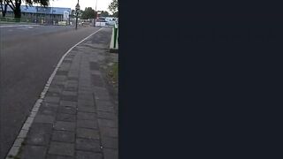 Publoc Pee desperation during a walk