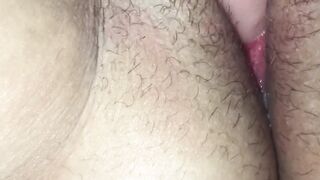 Chunky housewife plays with vibrator