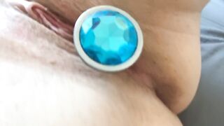 mother I'd like to fuck Attempts To Self Bang With Ass Plug