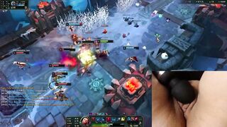 Playing League of Legends with a sex-toy on my clitoris #1 Luna