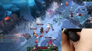 Playing League of Legends with a sex-toy on my clitoris #1 Luna