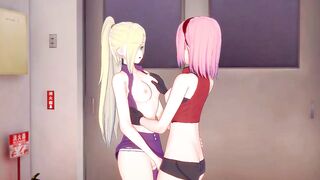 [Natuto] Ino x Sakura(cg comics)