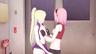 [Natuto] Ino x Sakura(cg comics)