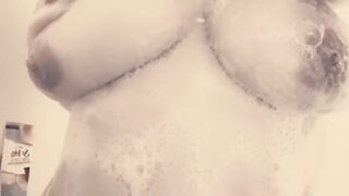 large soapy titties