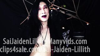 Vampire Lover Devotion (Solo Twat JOI Teaser) with SaiJaidenLillith