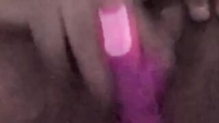 Quick toy masturbation!!