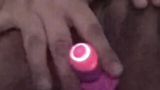 Quick toy masturbation!!