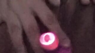 Quick toy masturbation!!