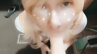 Sailor Venus POV Oral pleasure and Titty Screw