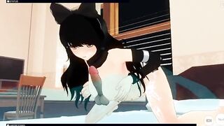 [CM3D2] - RWBY Comics, Fascinating Joy With Blake Belladonna And Her Butt