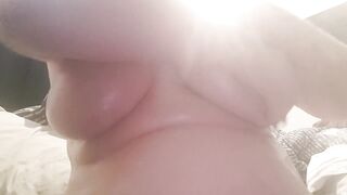 Lotion breast massage