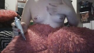 Undress Teasing Then Playing With Pierced Teats Solo Massage