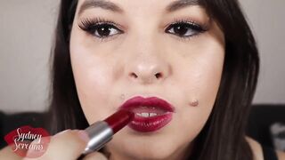 Ravishing POV Red Lipstick Kisses With MAC Dare U - Sydney Screams