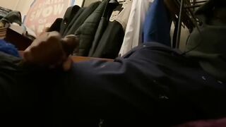 Bussing a nut during the time that i see my angel masturbate
