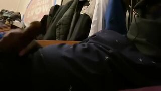 Bussing a nut during the time that i see my angel masturbate