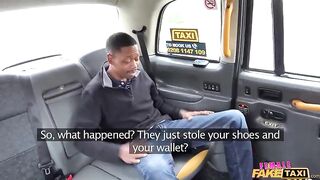 Female Fake Taxi - Cowgirl Ride On BBC Previous to Anal And Facial