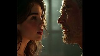 eighteen year old teen angel screwed by 60 year granddad in His car Female groaning real sex Ai generated voice over