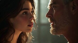 eighteen year old teen angel screwed by 60 year granddad in His car Female groaning real sex Ai generated voice over