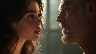 eighteen year old teen angel screwed by 60 year granddad in His car Female groaning real sex Ai generated voice over