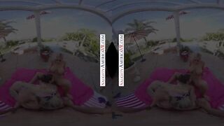 Emily Addison, Isabelle Deltore, plus Olivia Austin crave U for a 4th of July Screw!