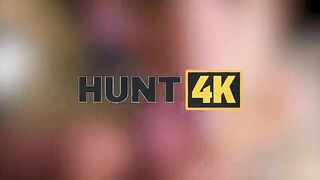 HUNT4K. Sata Jones showed her titties and then it happened...