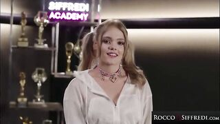 ROCCO SIFFREDI - Golden-haired Student Railed By Teacher's Biggest Ramrod