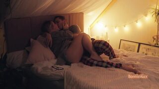 The clip is valuable, but the sex is much more excellent! Mutual masturbation and sideways sex by a real pair