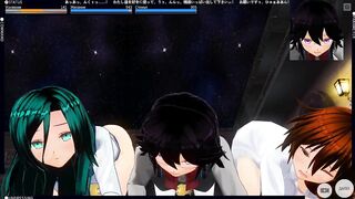 CG ANIME FUCKFEST 3 gals cum with u