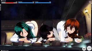 CG ANIME FUCKFEST 3 gals cum with u