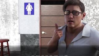 Plumb Town - Voyeur en el lavabo del bar (1/6)