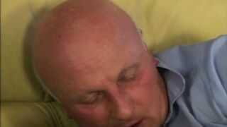 Aged Housewife with Biggest Titties Butt Screwed and Spunk fountain on Cunt by Lascivious Old Spouse