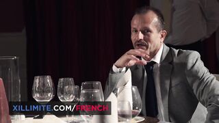 A Libertine Dinner Ends in double penetration