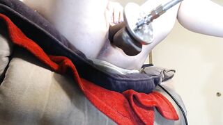 Vagina Stretched Up Close On BBC Bang Machine