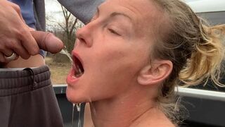 18yo kept Spewing urinate & cum on PE Teacher throat full