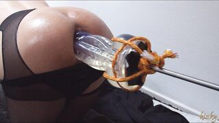 Bang Machine wrecks my anus doggystyle - anal artporn 4K