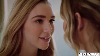 VIXEN Kendra Sunderland and Blair Williams Share a Rod
